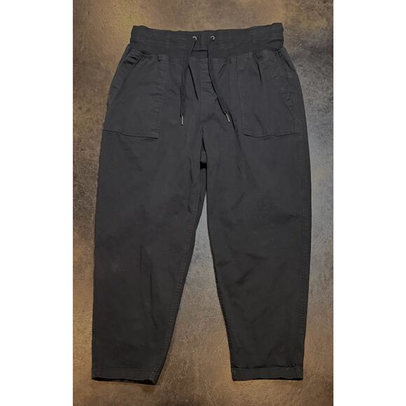2pr Terra & Sky Draw String Pants Women’s 0X/14W With Elastic Waist Camo Black - Picture 2 of 15